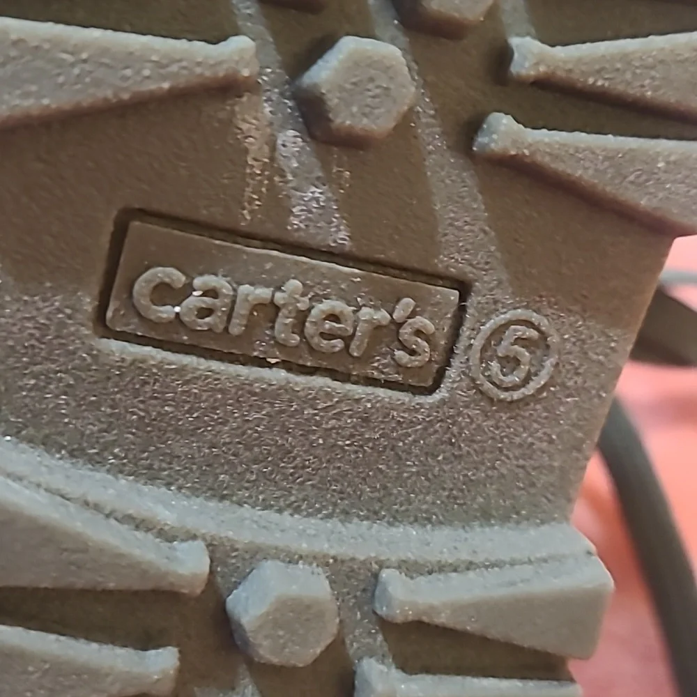 Carter's Toddler Boots Size 5 - Picture 10 of 12